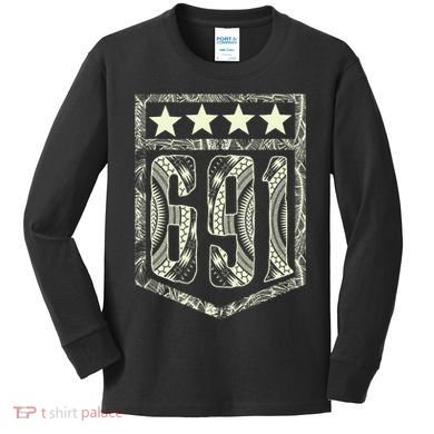 Micronesia 691 Kids Long Sleeve Shirt
