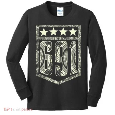 Micronesia 691 Kids Long Sleeve Shirt
