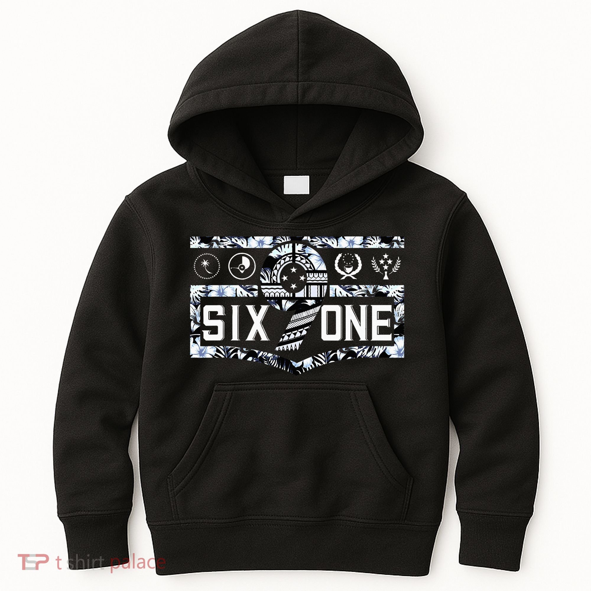 Micronesia 691 Pohnpei Chuuk Yap Kosrae Kids Hoodie