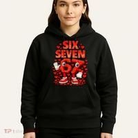 Meme 67 Six Seven 6 7 Valentine Heart Hoodie thumb 5