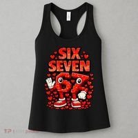 Meme 67 Six Seven 6 7 Valentine Heart Women's Tank Top thumb 3