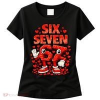 Meme 67 Six Seven 6 7 Valentine Heart Women's T-Shirt thumb 0