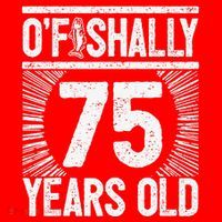 Milestone 75th Birthday 75 Years Old Angler Santa Hat thumb 1