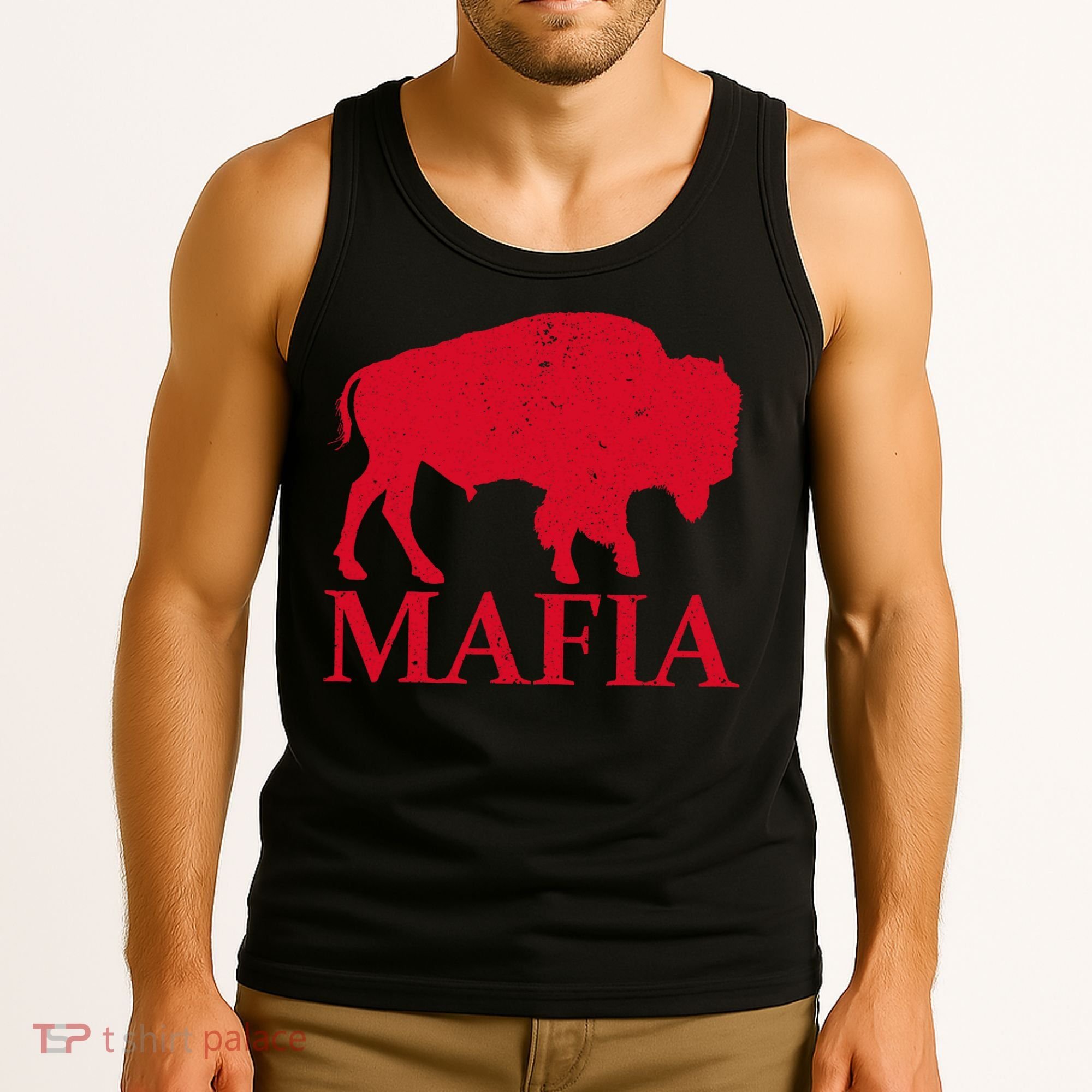 Mafia 716 Buffalo New York Bflo Wny Sport Tank Top