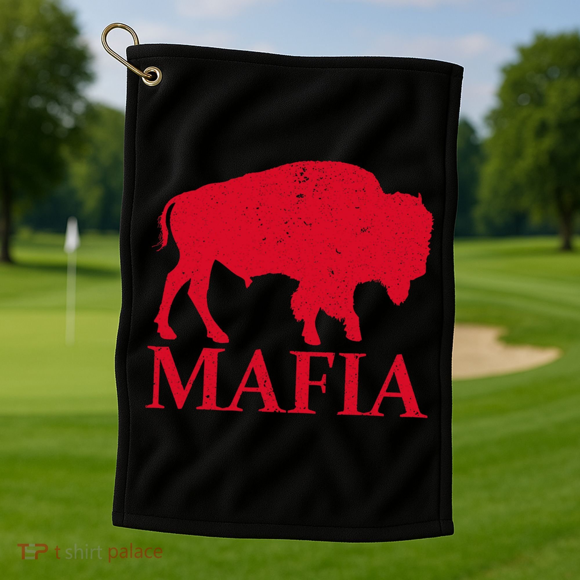 Mafia 716 Buffalo New York Bflo Wny Sport Golf Towel