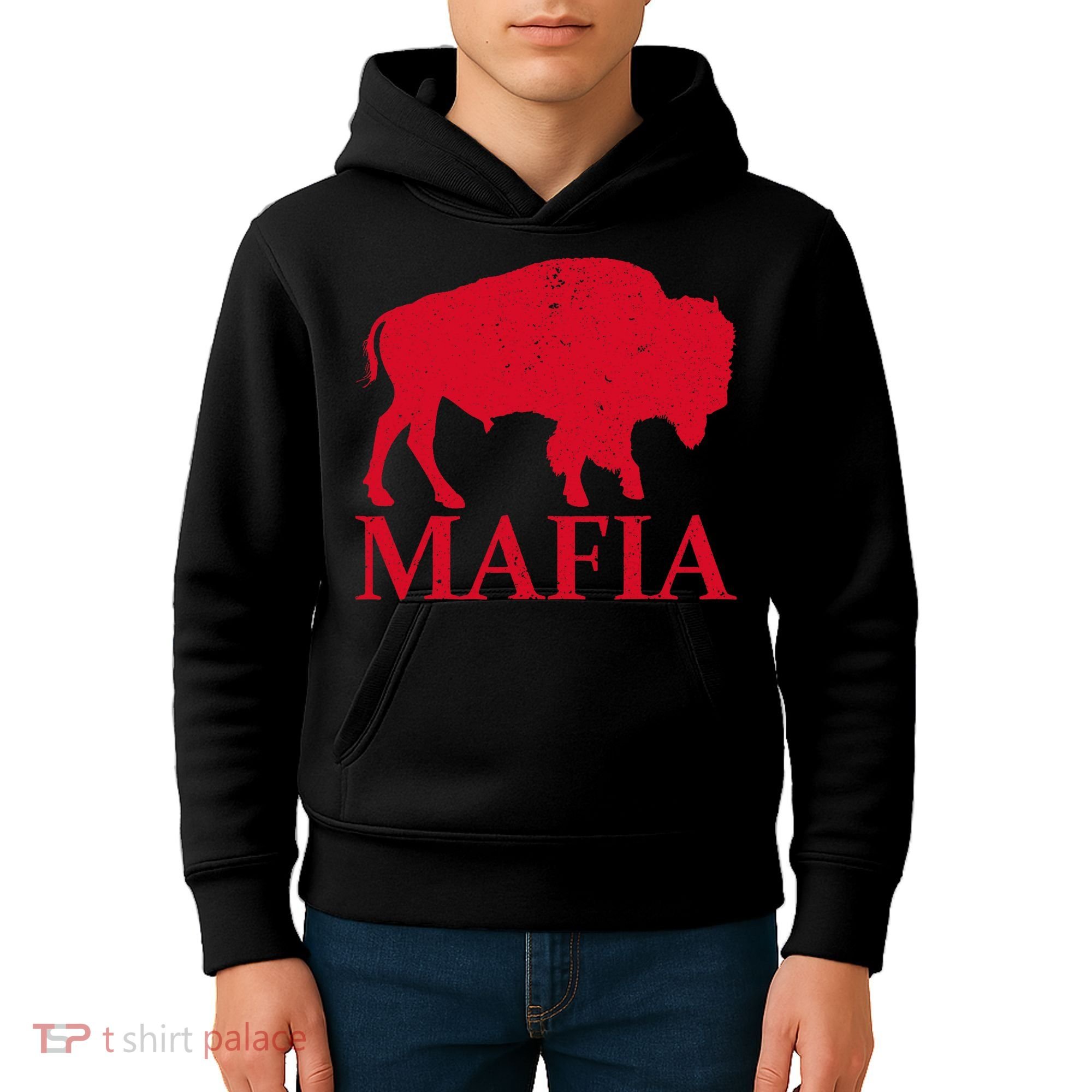 Mafia 716 Buffalo New York Bflo Wny Sport Kids Hoodie