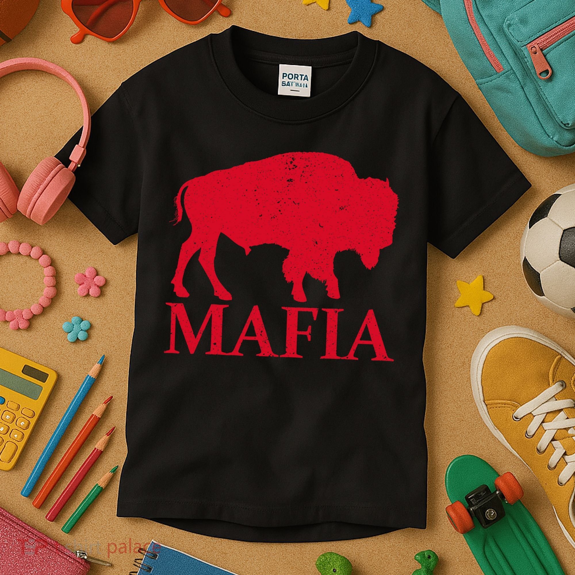 Mafia 716 Buffalo New York Bflo Wny Sport Kids T-Shirt