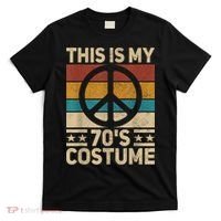 My 70s Costume 70 Style Peace Hippie 70's Disco 1970s Outfit T-Shirt thumb 0