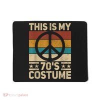 My 70s Costume 70 Style Peace Hippie 70's Disco 1970s Outfit Mousepad thumb 0