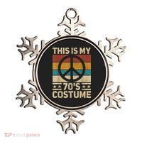 My 70s Costume 70 Style Peace Hippie 70's Disco 1970s Outfit Ornament thumb 0