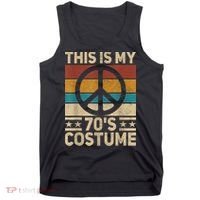 My 70s Costume 70 Style Peace Hippie 70's Disco 1970s Outfit Tank Top thumb 0