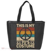 My 70s Costume 70 Style Peace Hippie 70's Disco 1970s Outfit Tote Bag thumb 0