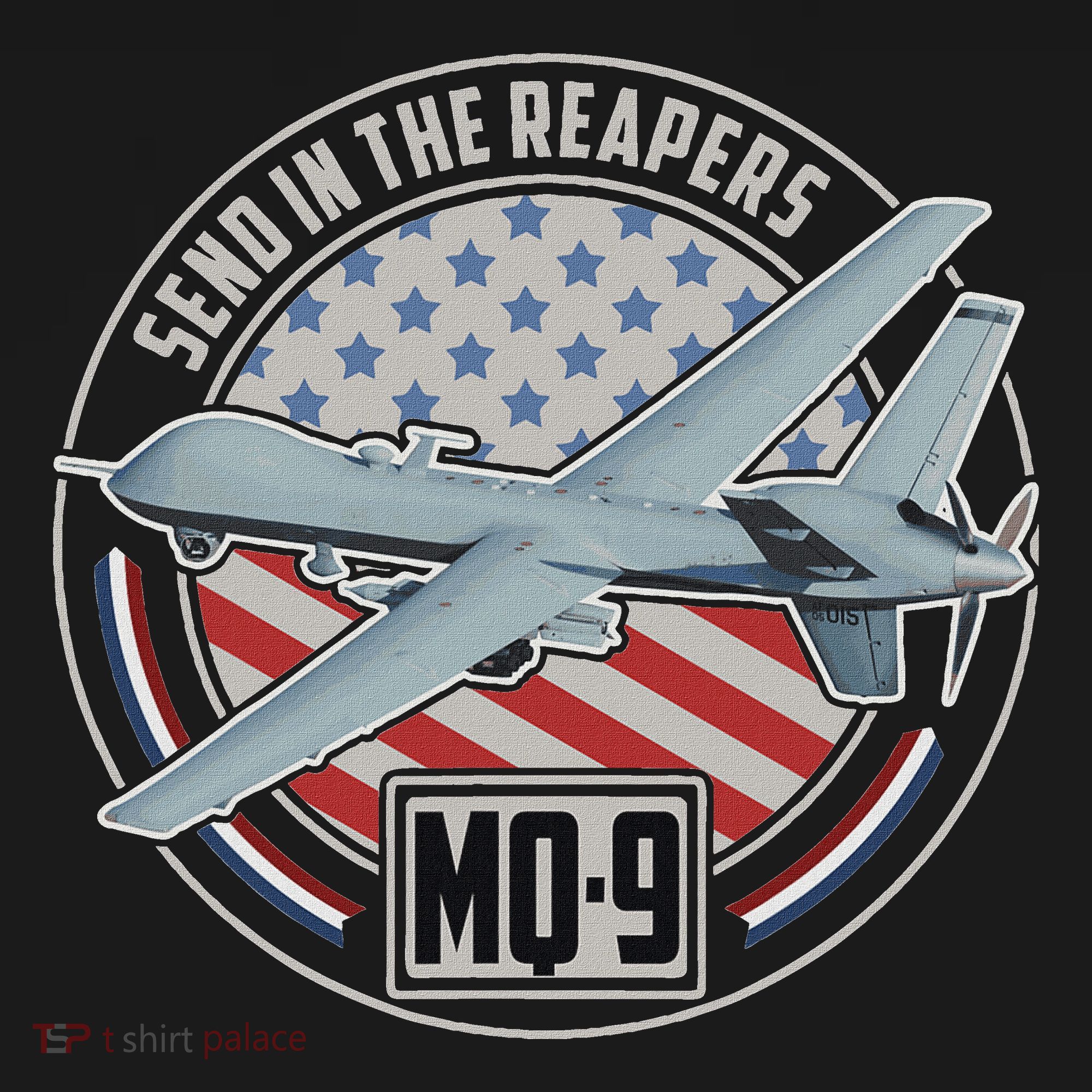 Mq 9 Reaper Uav Us Military Drone Us Patriot Mousepad