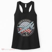 Mq 9 Reaper Uav Us Military Drone Us Patriot Women's Tank Top thumb 0
