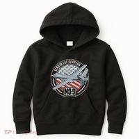 Mq 9 Reaper Uav Us Military Drone Us Patriot Kids Hoodie thumb 0