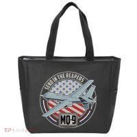 Mq 9 Reaper Uav Us Military Drone Us Patriot Tote Bag thumb 0