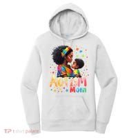 Mom Afro Autism Awareness Mama Black Autism Women's Hoodie thumb 0