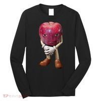 Me Asf Apple Funny Apple Face Meme Wapple Long Sleeve Shirt thumb 0