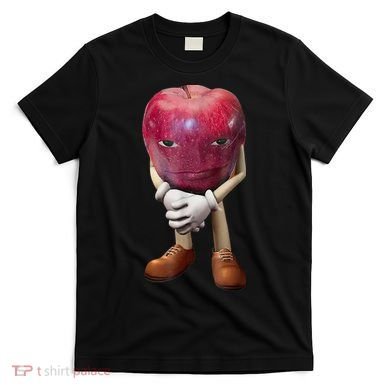 Me Asf Apple Funny Apple Face Meme Wapple T-Shirt