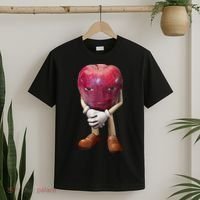 Me Asf Apple Funny Apple Face Meme Wapple T-Shirt thumb 2