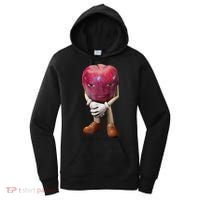 Me Asf Apple Funny Apple Face Meme Wapple Women's Hoodie thumb 0