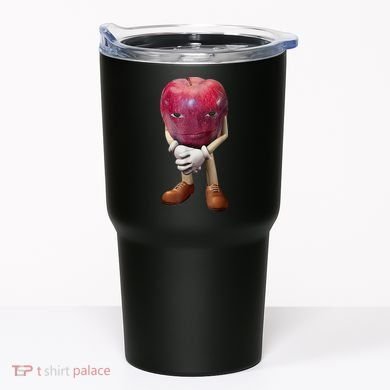 Me Asf Apple Funny Apple Face Meme Wapple Tumbler