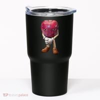 Me Asf Apple Funny Apple Face Meme Wapple Tumbler thumb 0