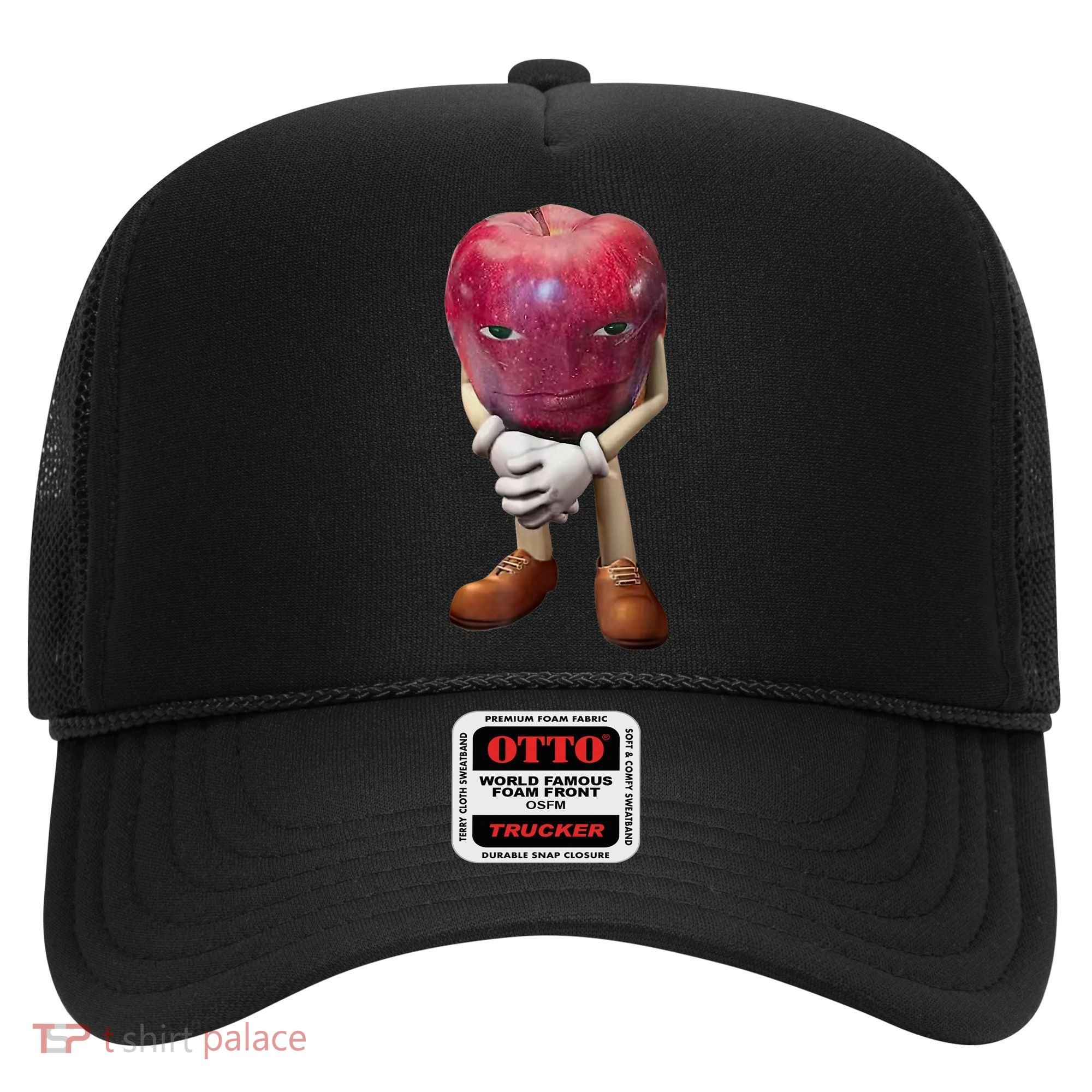 Me Asf Apple Funny Apple Face Meme Wapple Hat