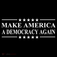 Make America A Democracy Again Gift Women's Hoodie thumb 2