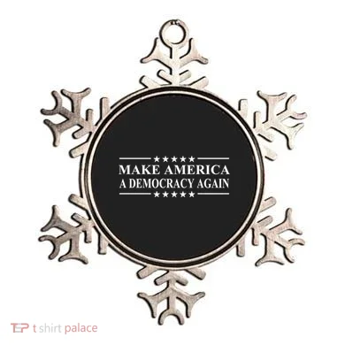 Make America A Democracy Again Gift Ornament