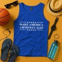 Make America A Democracy Again Gift Tank Top thumb 4