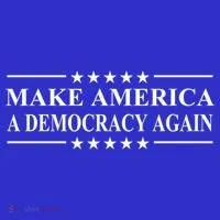 Make America A Democracy Again Gift Women's Long Sleeve Shirt thumb 2