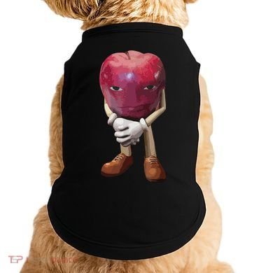 Me Asf Apple Funny Apple Face Meme Wapple Doggie Tank