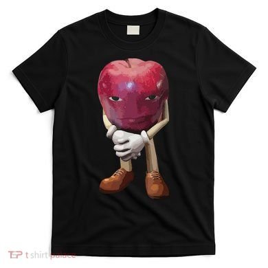 Me Asf Apple Funny Apple Face Meme Wapple T-Shirt