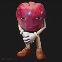 Me Asf Apple Funny Apple Face Meme Wapple Polo thumb 3