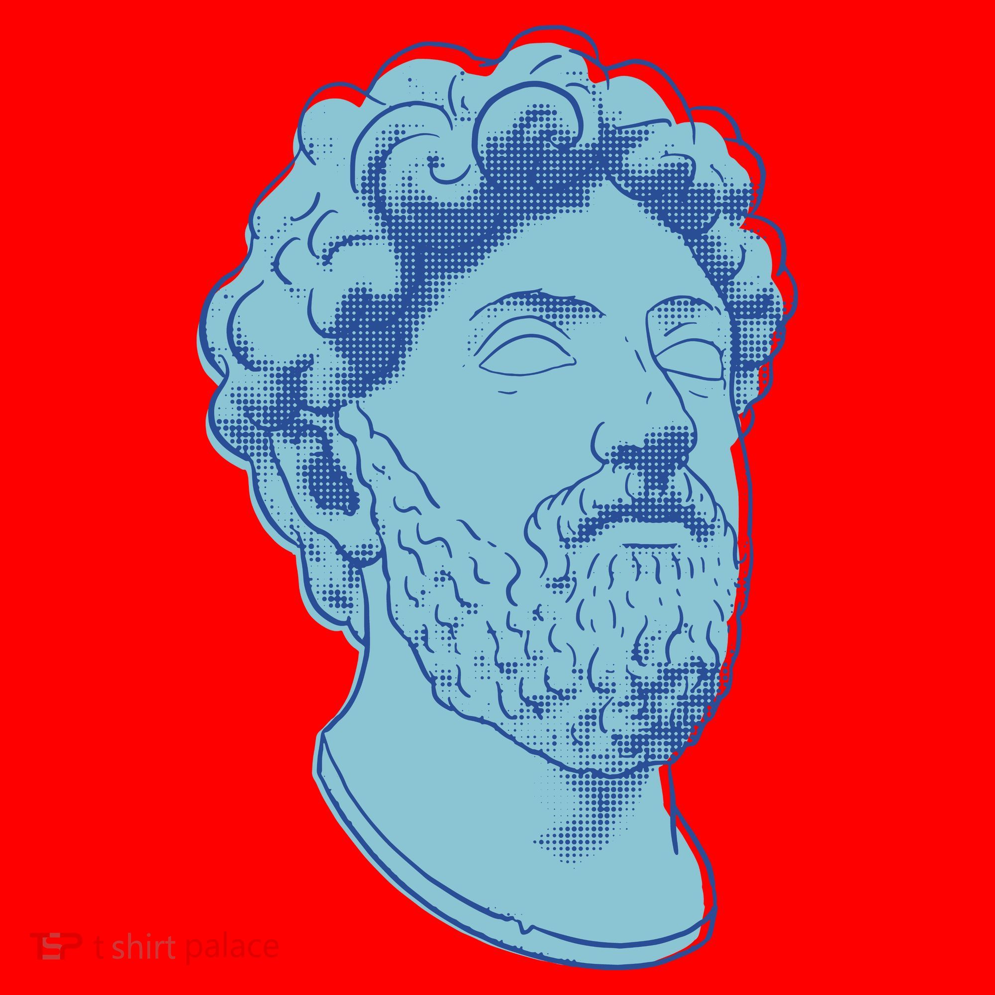 Marcus Aurelius Art Santa Hat