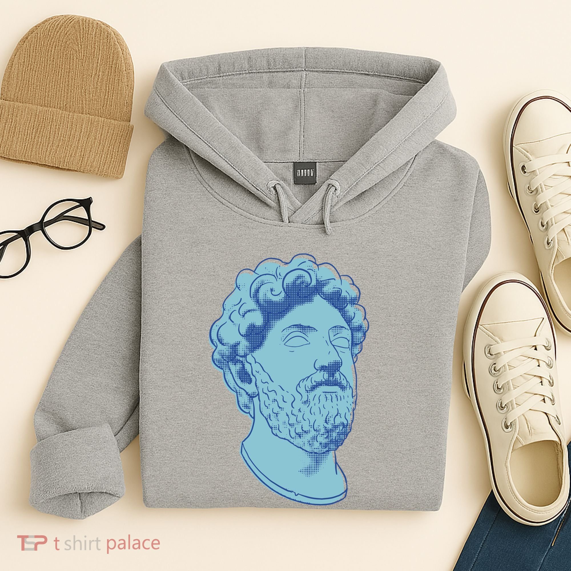 Marcus Aurelius Art Hoodie