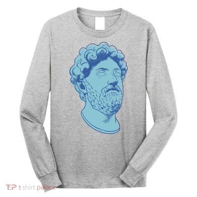 Marcus Aurelius Art Long Sleeve Shirt