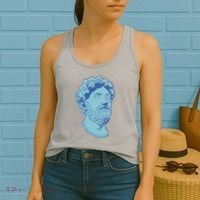 Marcus Aurelius Art Women's Tank Top thumb 2