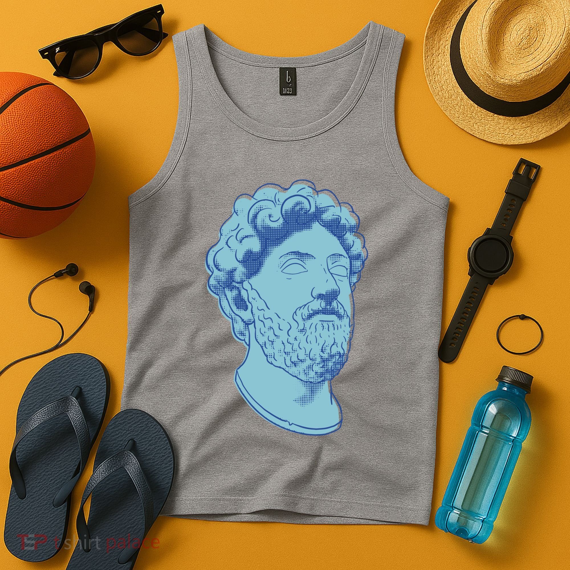 Marcus Aurelius Art Tank Top