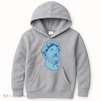Marcus Aurelius Art Kids Hoodie thumb 0
