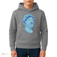 Marcus Aurelius Art Kids Hoodie thumb 4