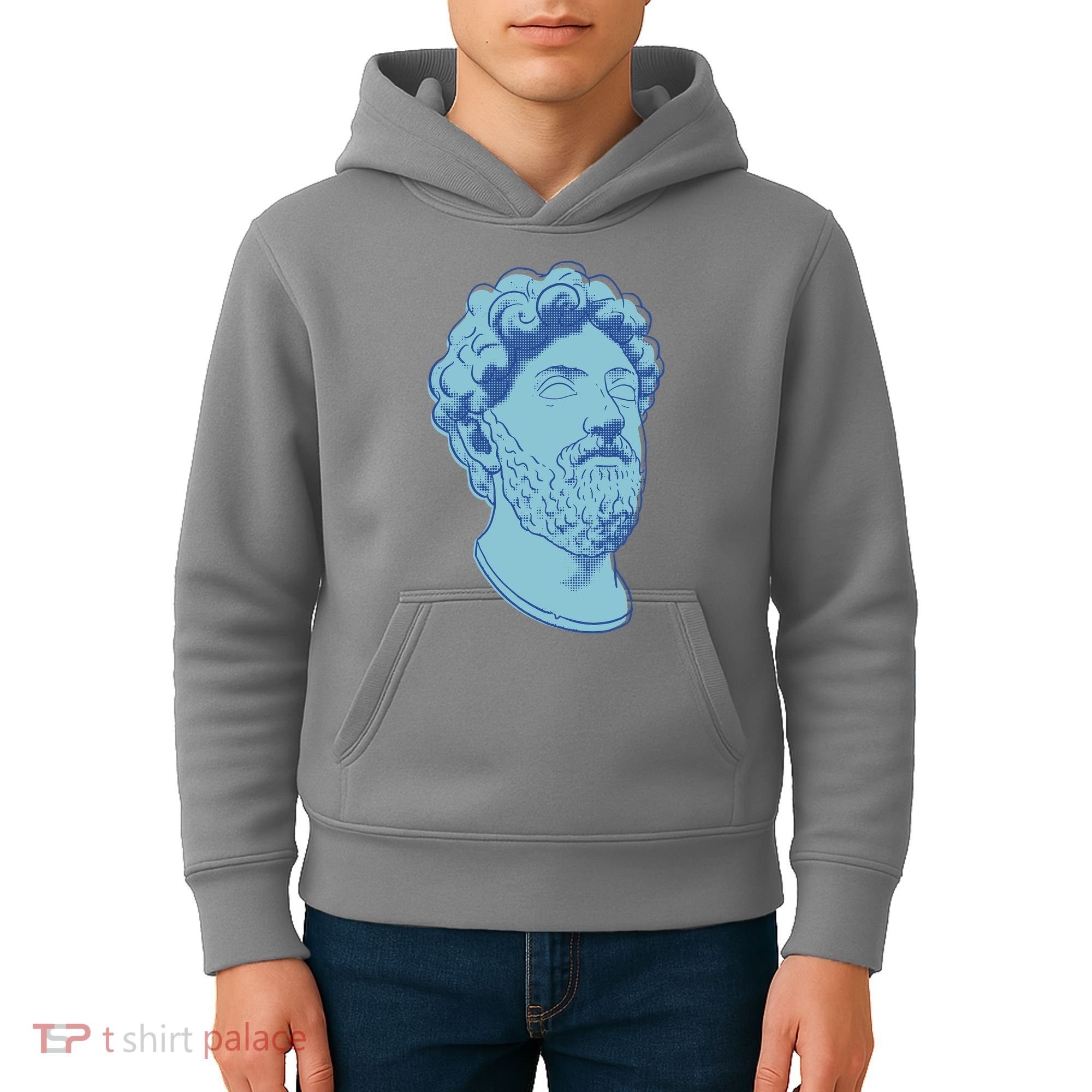 Marcus Aurelius Art Kids Hoodie