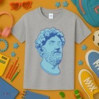 Marcus Aurelius Art Kids T-Shirt thumb 3