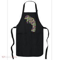 Manatee Autism Awareness Dugong Puzzle Day Mom Gift Apron thumb 0