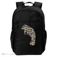 Manatee Autism Awareness Dugong Puzzle Day Mom Gift Backpack thumb 0