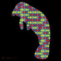 Manatee Autism Awareness Dugong Puzzle Day Mom Gift Coffee Mug thumb 5