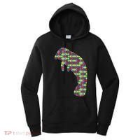 Manatee Autism Awareness Dugong Puzzle Day Mom Gift Women's Hoodie thumb 0