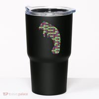 Manatee Autism Awareness Dugong Puzzle Day Mom Gift Tumbler thumb 0