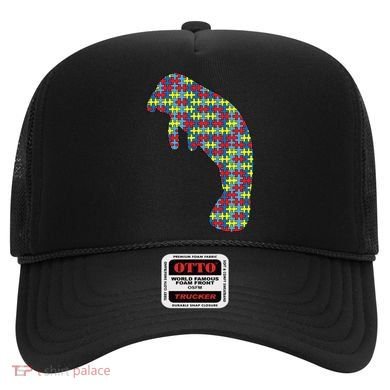 Manatee Autism Awareness Dugong Puzzle Day Mom Gift Hat